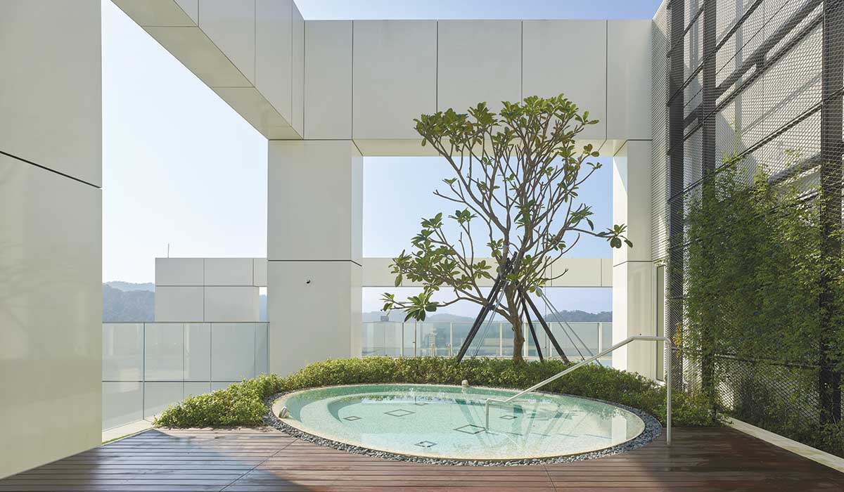 Richard Meier & Partners Architects creates a model of urban living in Taiwan