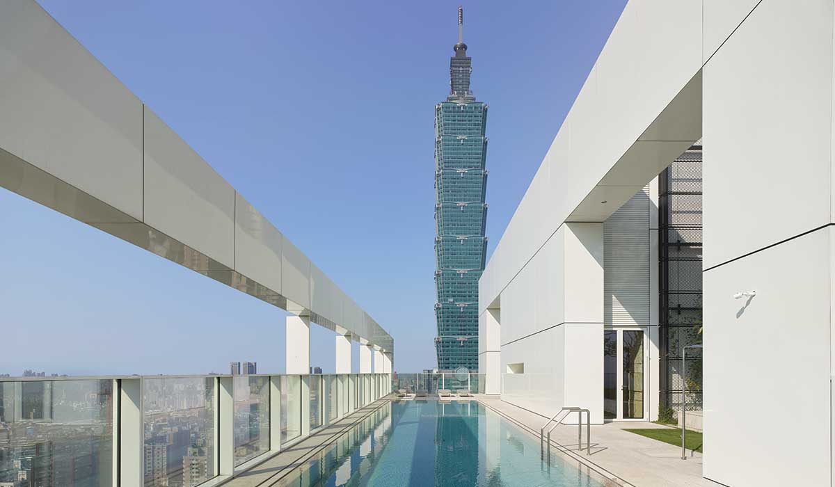 Richard Meier & Partners Architects creates a model of urban living in Taiwan
