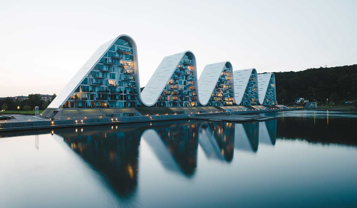 The Wave apartments reach final completion