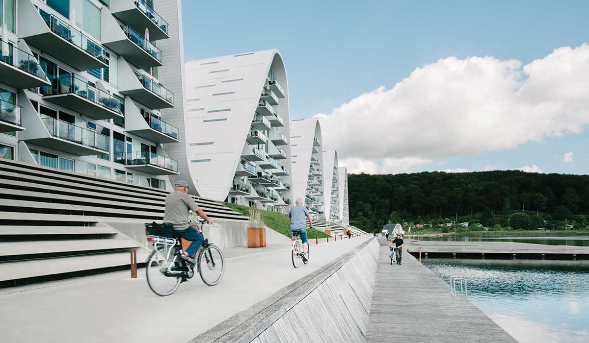 The Wave apartments reach final completion