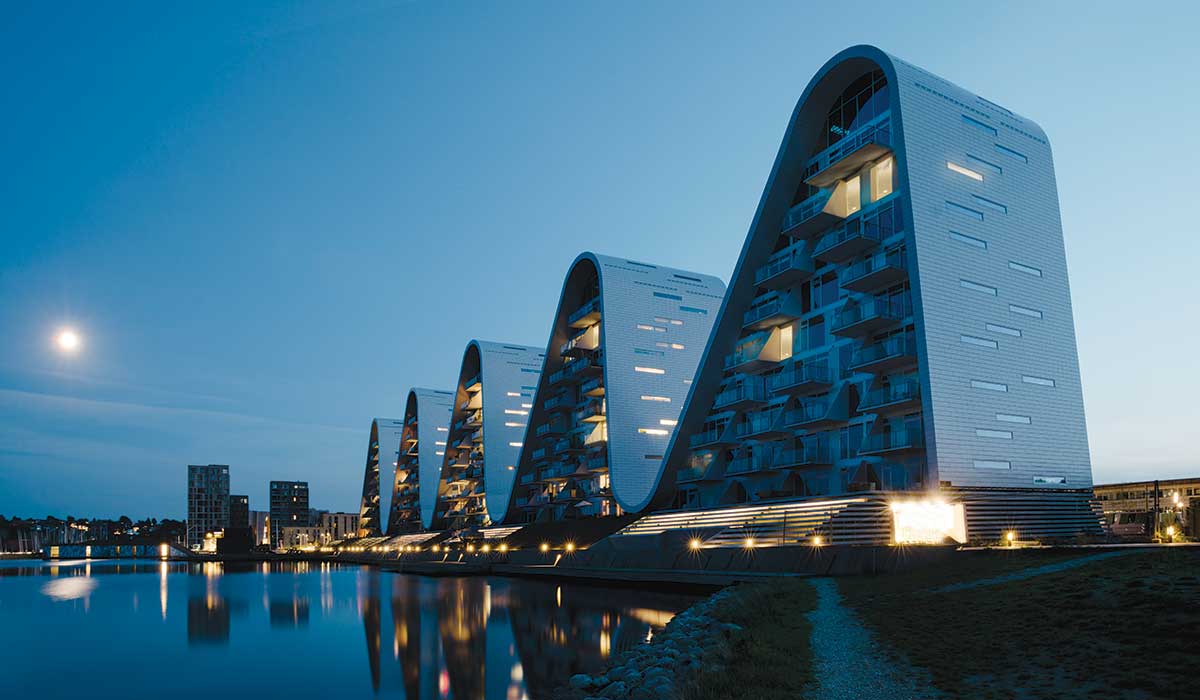 The Wave apartments reach final completion