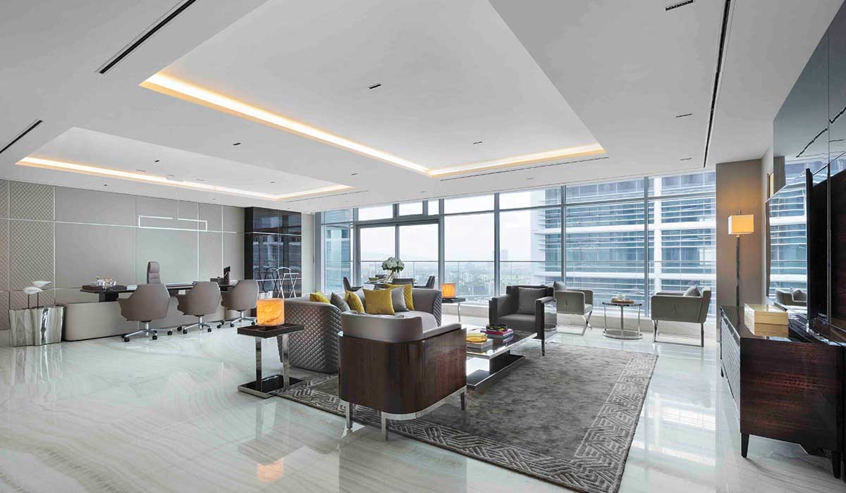 sophisticated corporate spaces