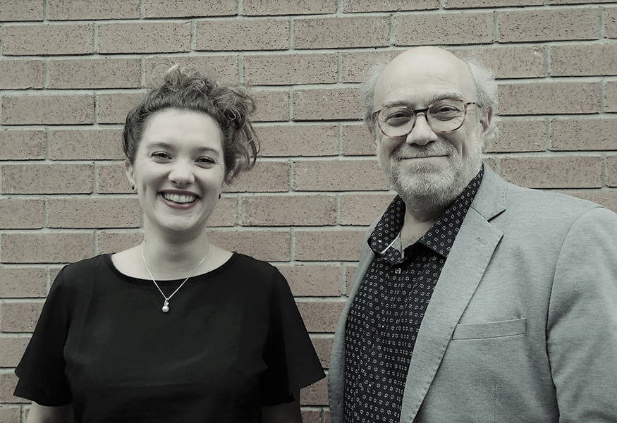 Project architect & designer Pierre Labonté & Co-designer Rébécca Raynaud