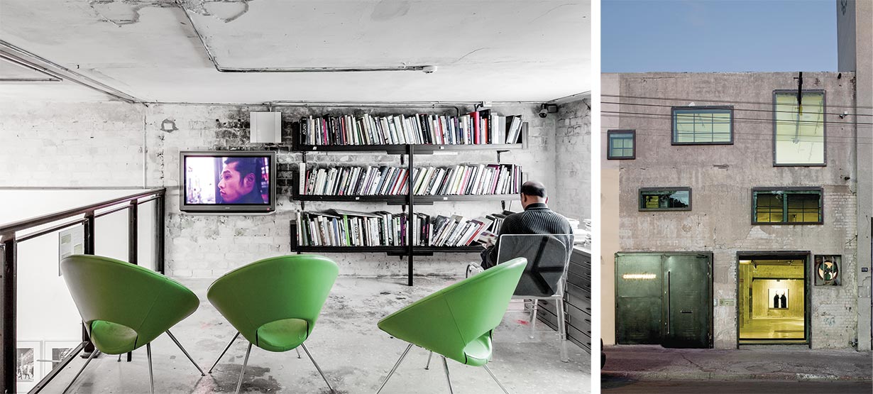 A.Lerman Architects explore the boundaries and potentials of re-use in the design of a contemporary art gallery