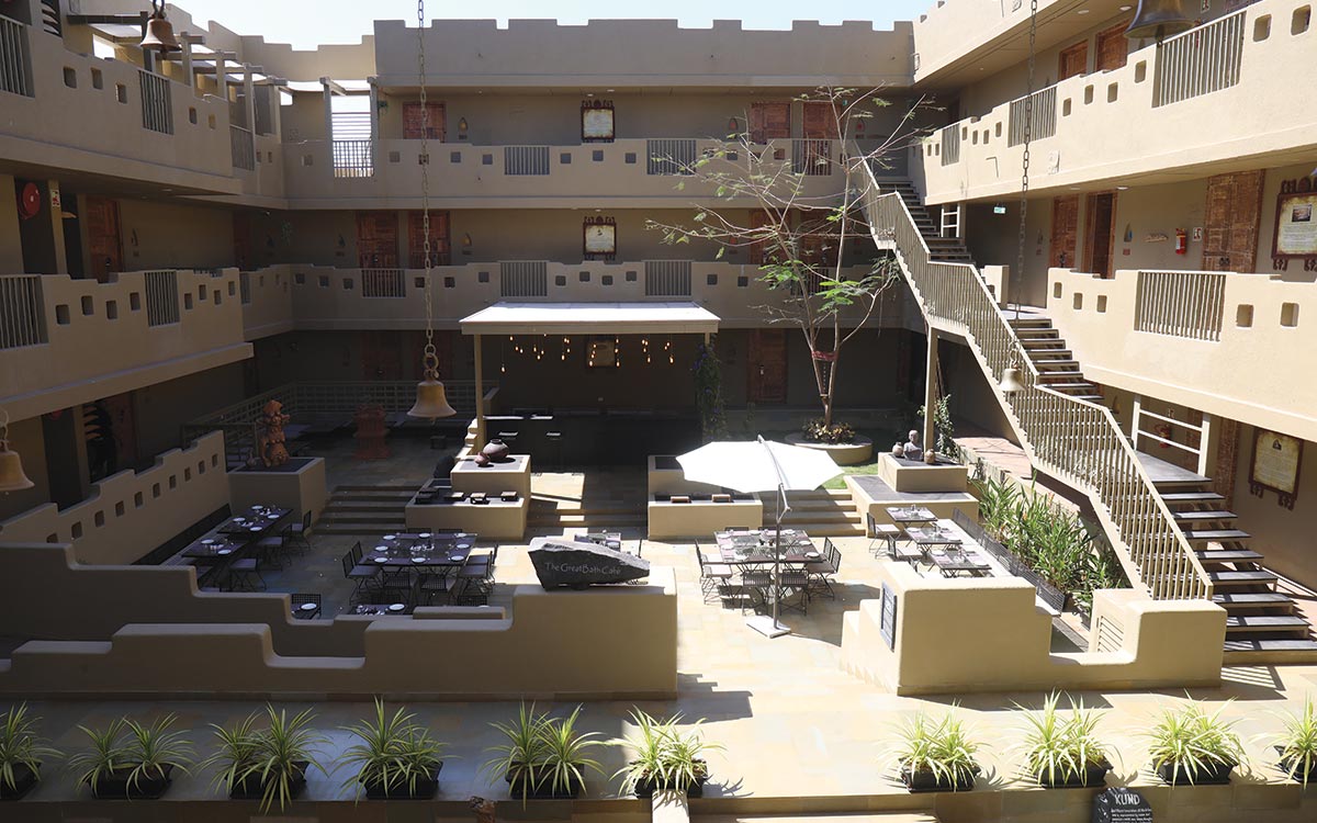 Maheshwari & Associates weave artistic elements from the Vedic Age into their architectural design to create a contemporary boutique hotel