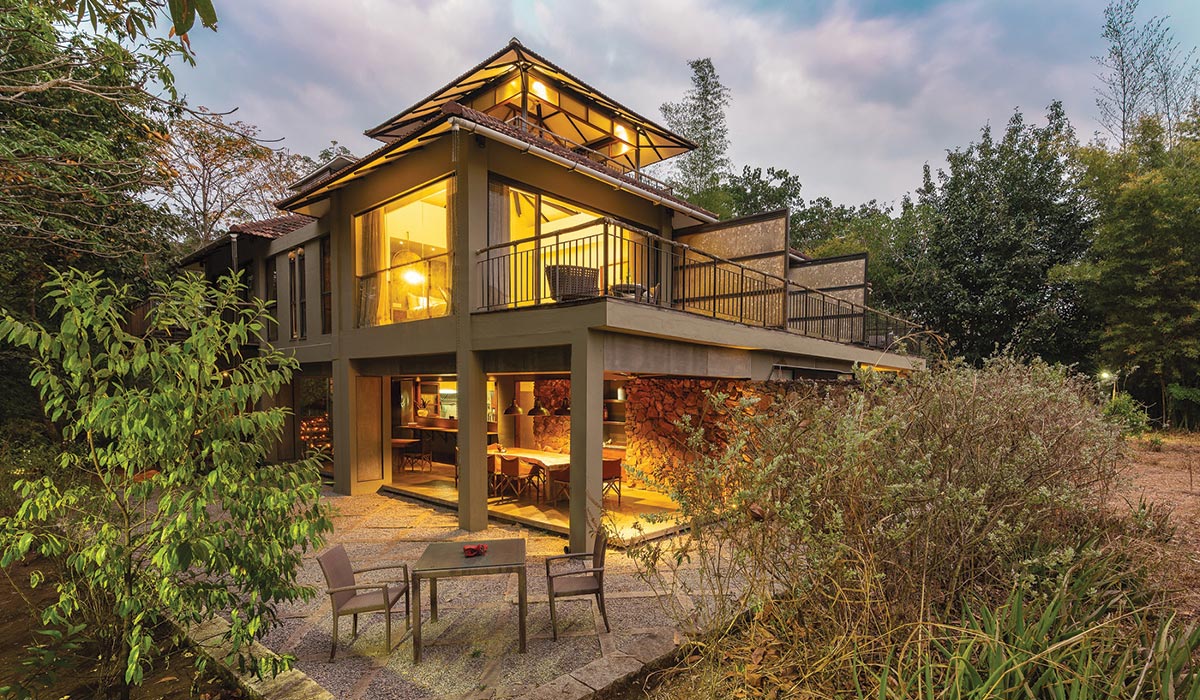 Kaav Safari Lodge at the Nagarhole wildlife sanctuary