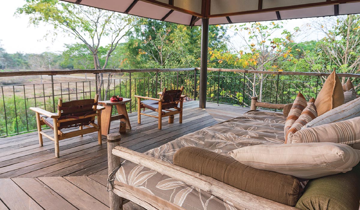 Kaav Safari Lodge at the Nagarhole wildlife sanctuary