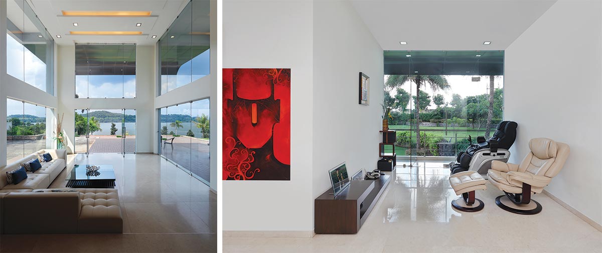 Salankar Pashine and Associates create a spectacular farmhouse - The Glass Manor 