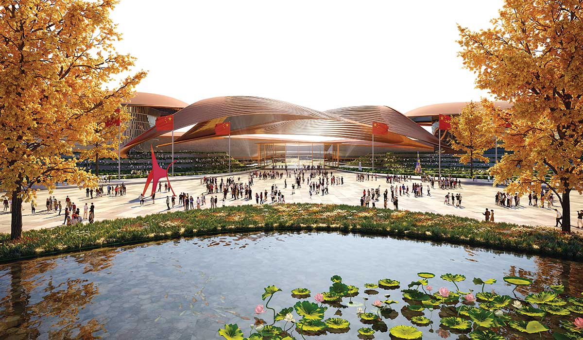 Beijing’s International Exhibition Centre