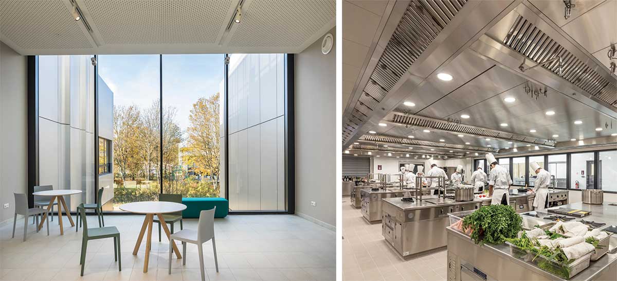 Arte Charpentier Architectes design a new training center