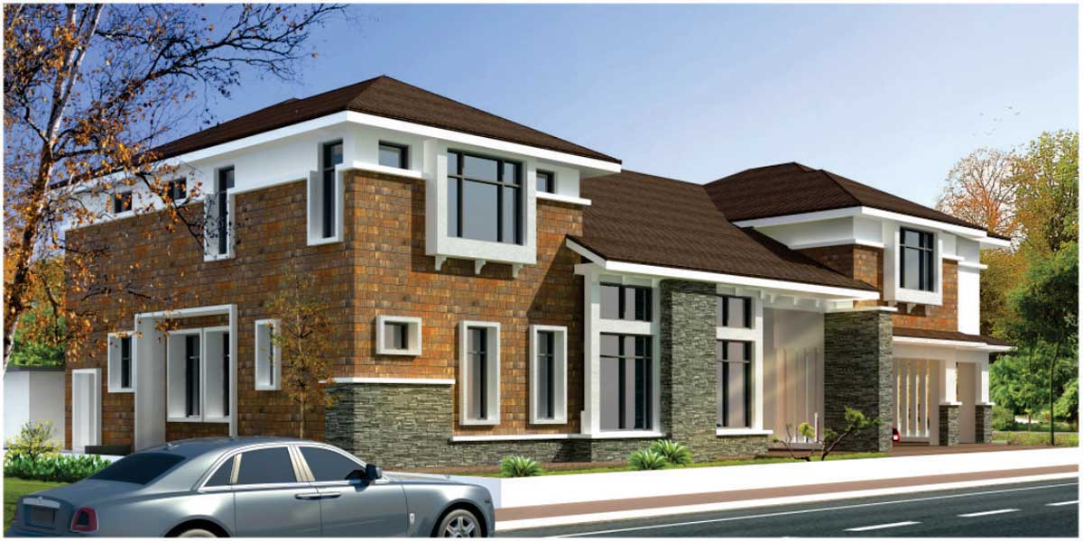 Canadian Wood villa at BTR greens, Hyderabad