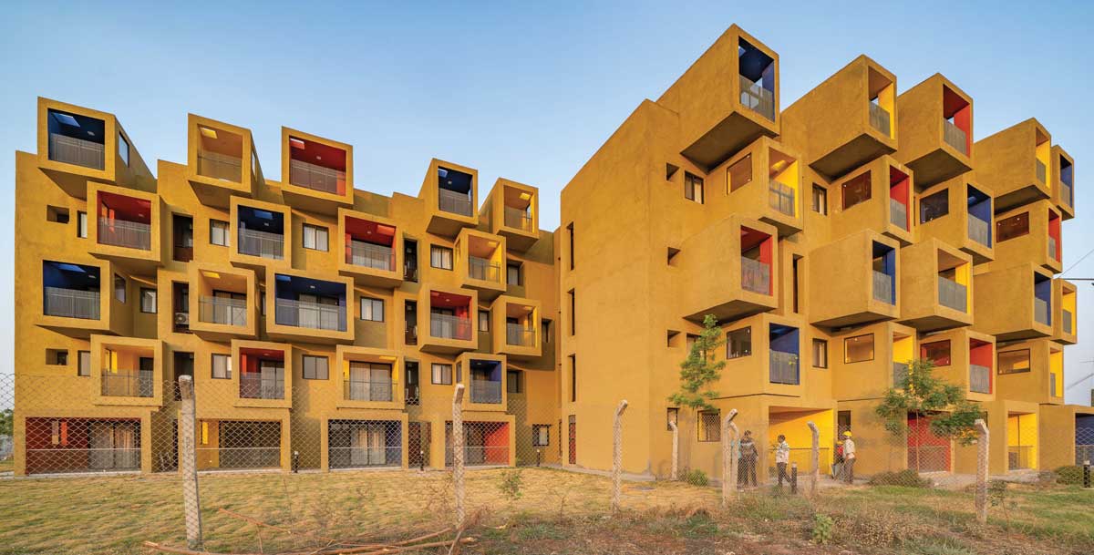 sculptural residential project designed by Sanjay Puri Architects