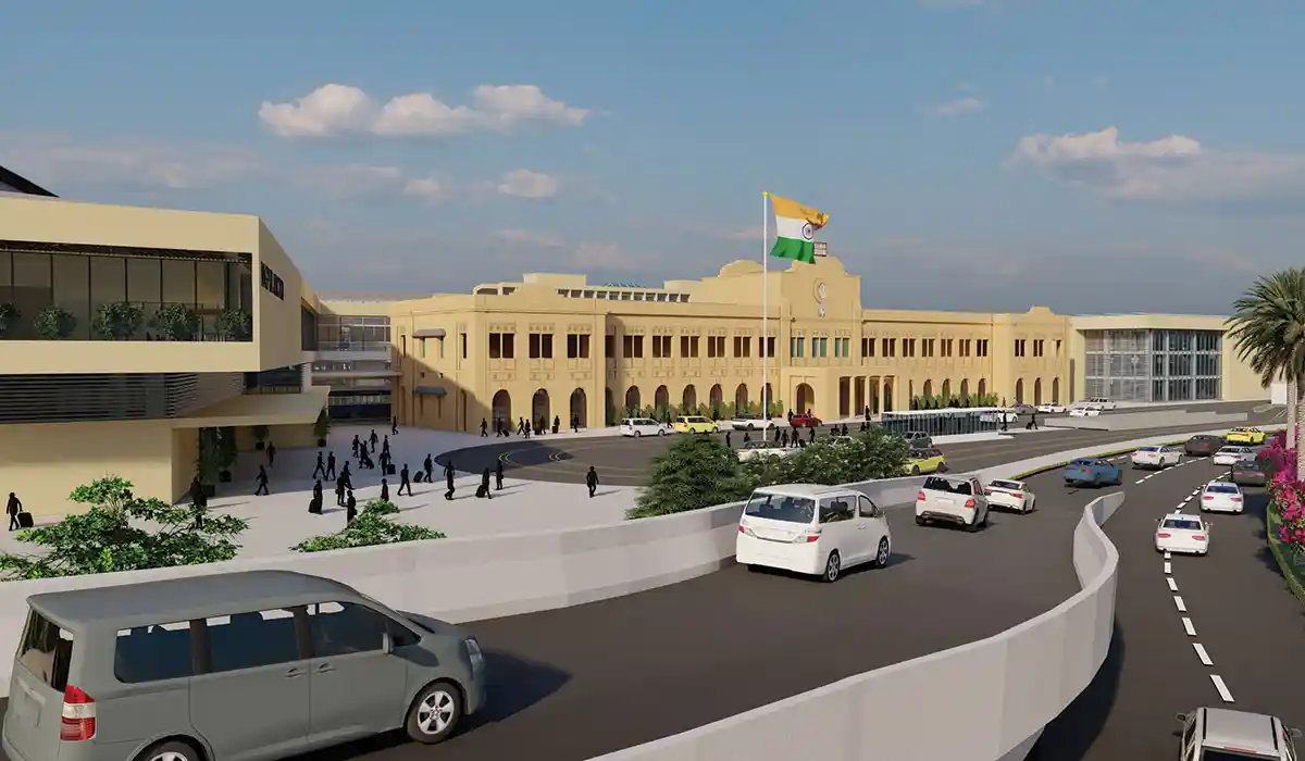 ENIA Architects’ design of the Nagpur Junction Railway Station