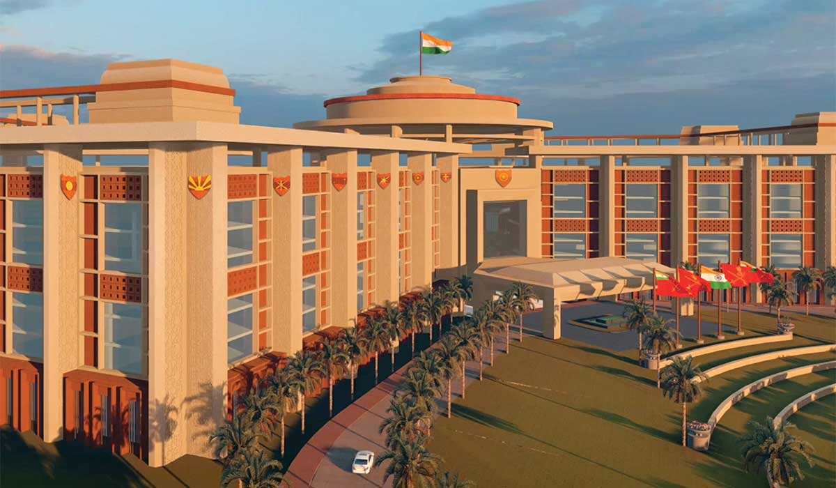 the new Headquarters for the Indian Army designed by C P Kukreja Architects