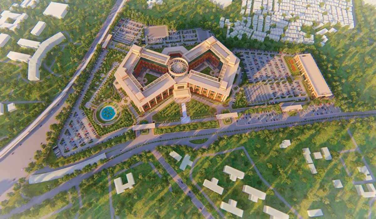 the new Headquarters for the Indian Army designed by C P Kukreja Architects