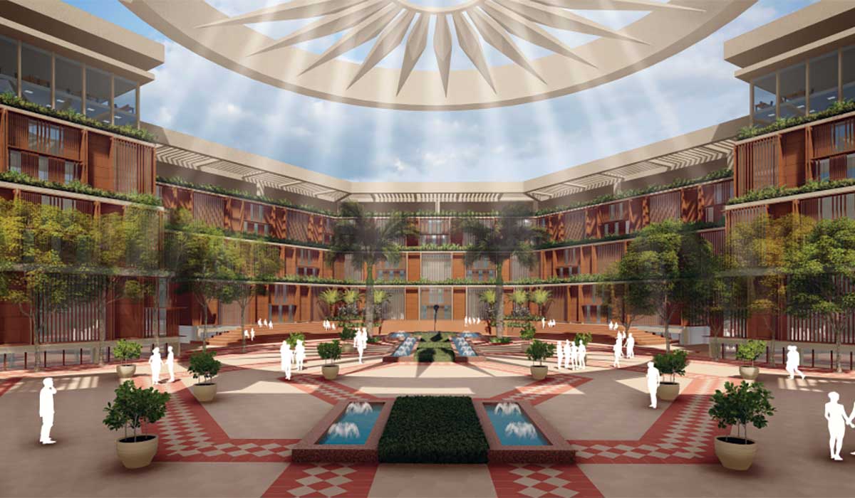 the new Headquarters for the Indian Army designed by C P Kukreja Architects