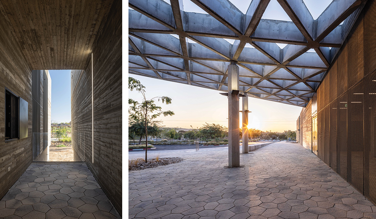 the desert outskirts of Be’er Sheva