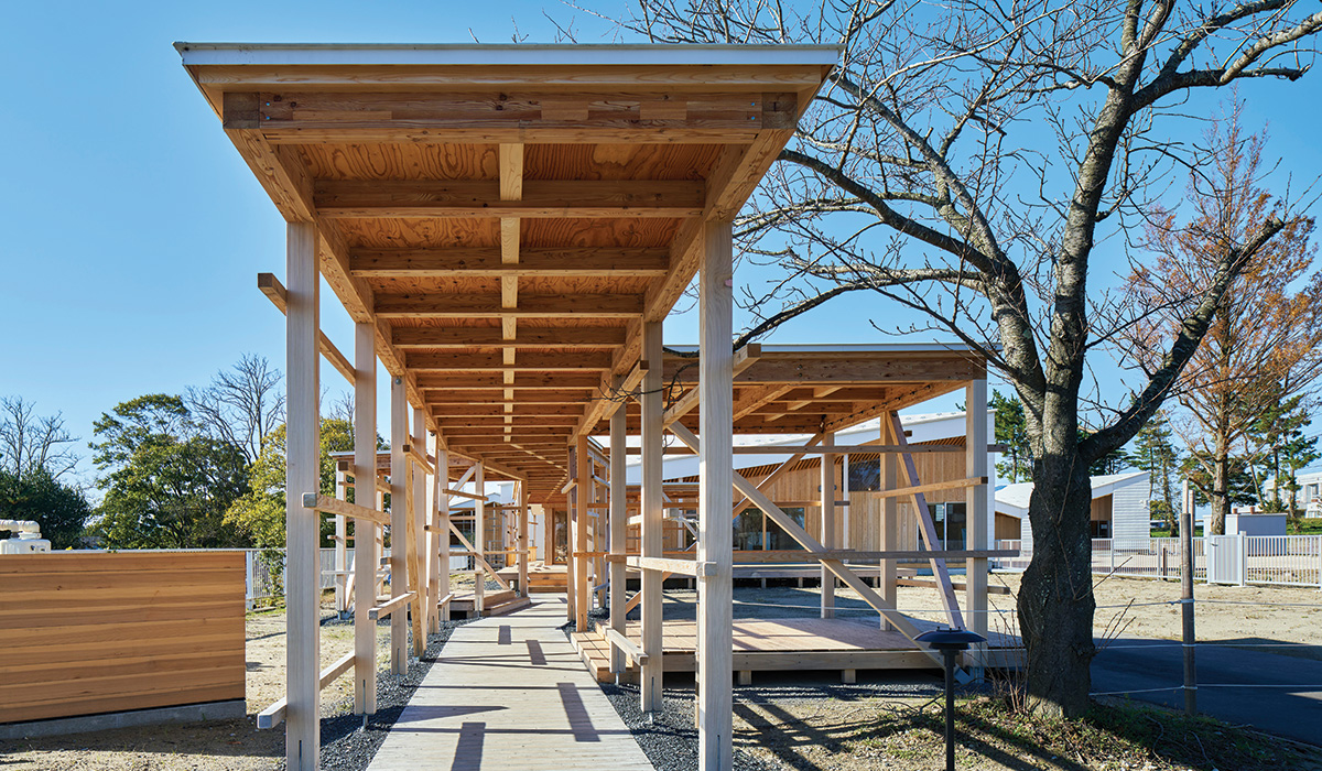 Nursery School The design of this nursery school by Takeru Shoji Architects