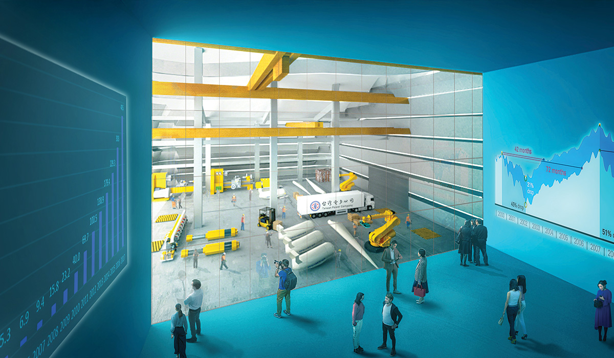 the energy-generating features of Sun Rock building make