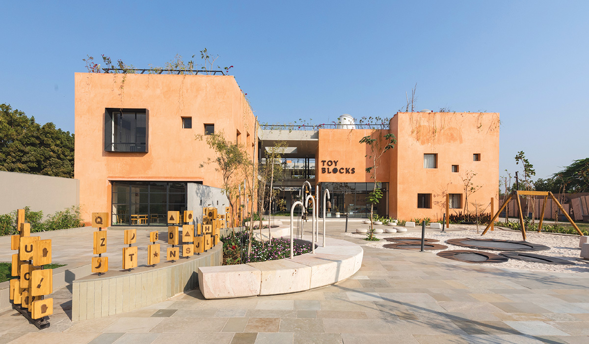 Blocher Partners India’s Blocher Partners India’s design of this Reggio Emilia-inspired kindergarten