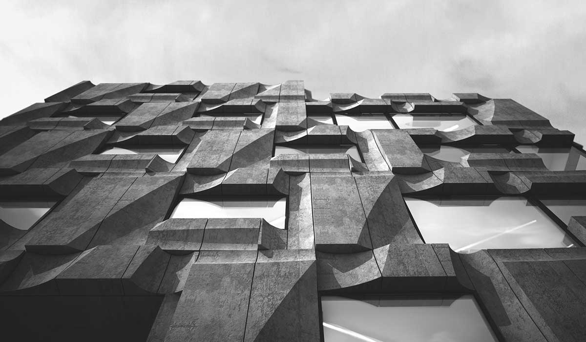 the Precast Concrete Building