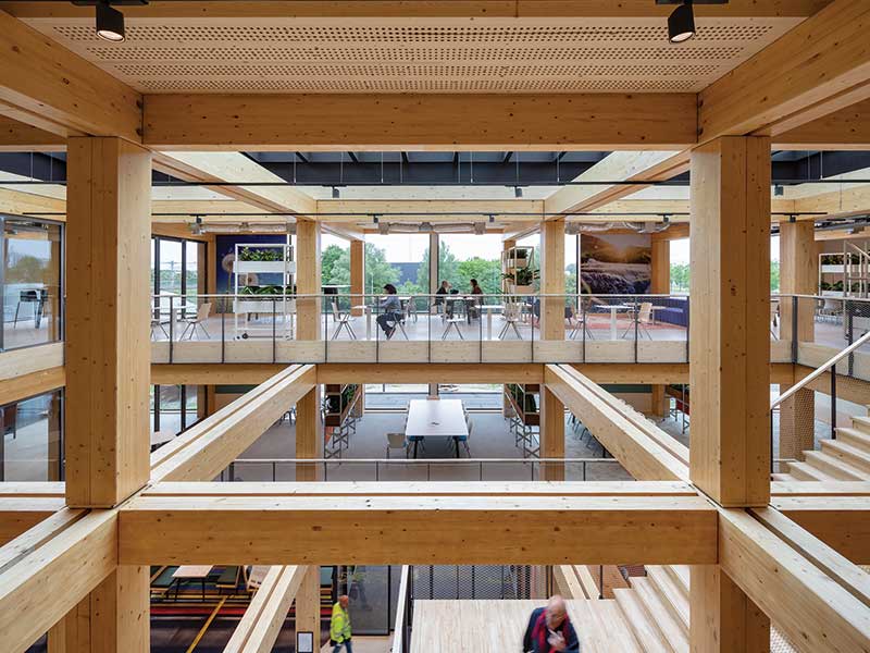 The new regional offices, designed on the Noordzeeweg