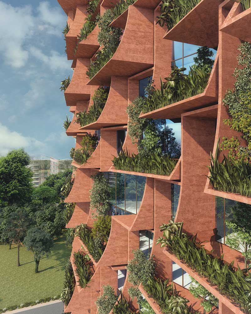 Sanjay Puri Architects a high-density development project in the Democratic Republic of Congo.