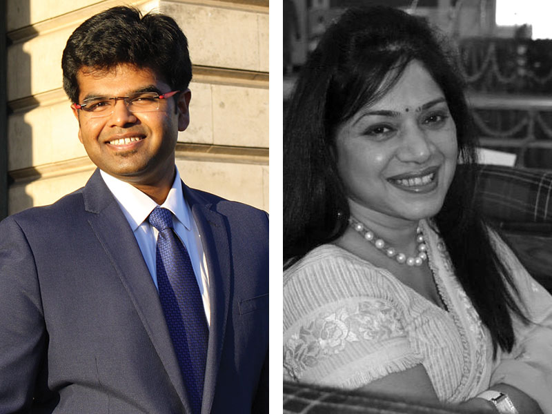 Harsh Varshneya & Vipul Varshneya the Maharishi Valmiki Intl Airport in Ayodhya