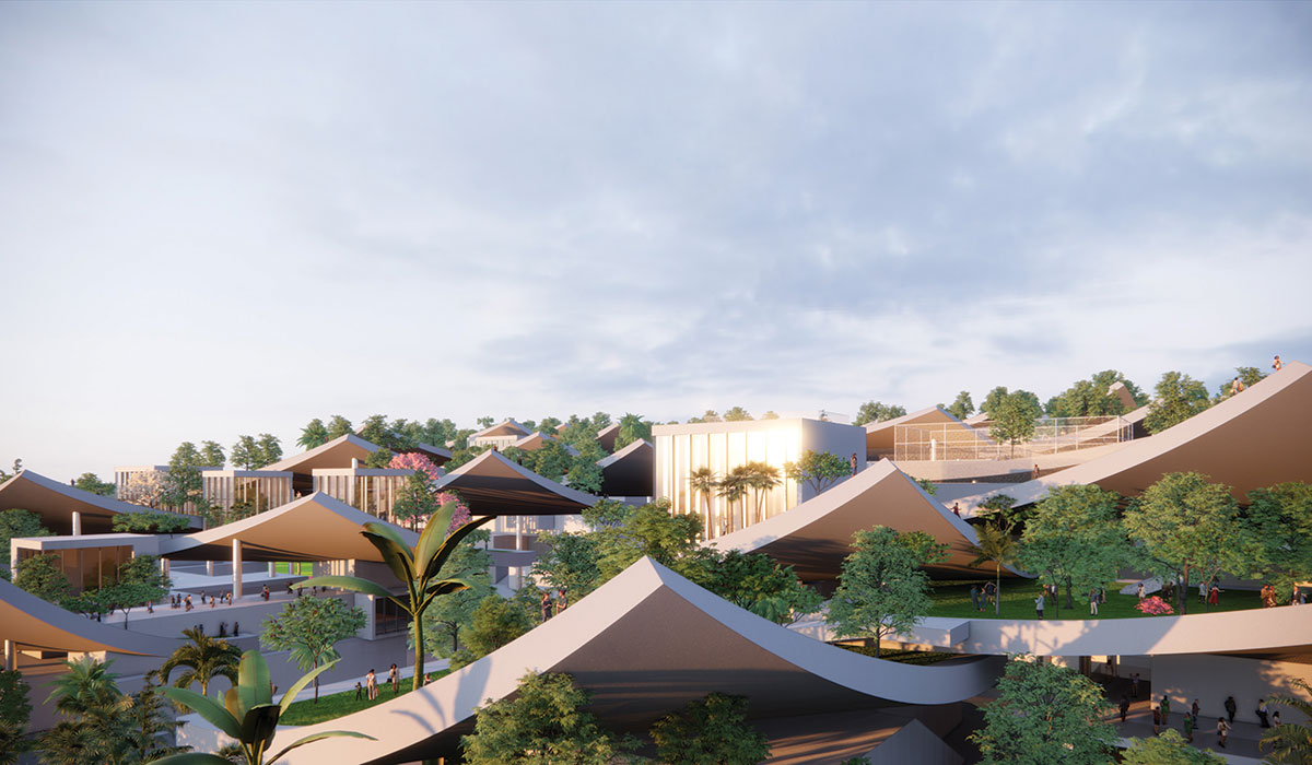 Deep Sea Museum and Sports Center Deep Sea Museum and Sports Center in Sanya Yazhou Bay Science and Technology City, China