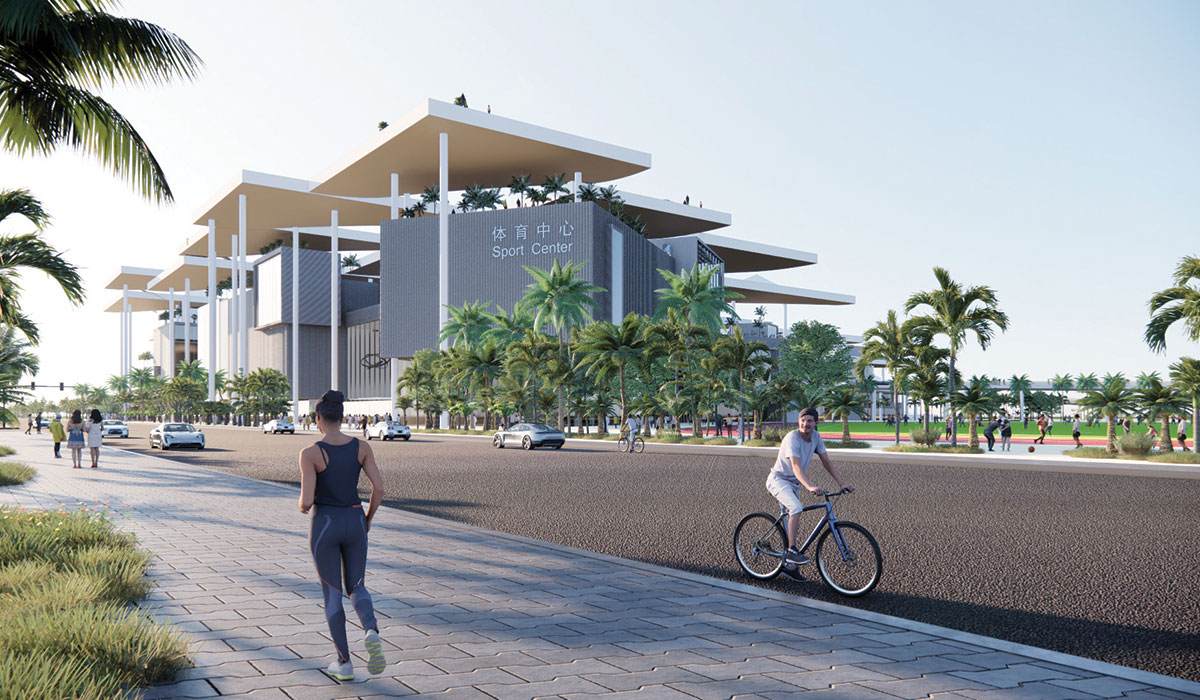 Deep Sea Museum and Sports Center Deep Sea Museum and Sports Center in Sanya Yazhou Bay Science and Technology City, China