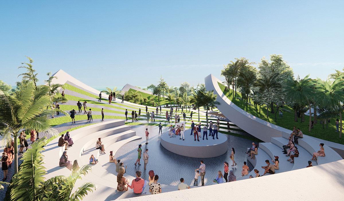 Deep Sea Museum and Sports Center Deep Sea Museum and Sports Center in Sanya Yazhou Bay Science and Technology City, China