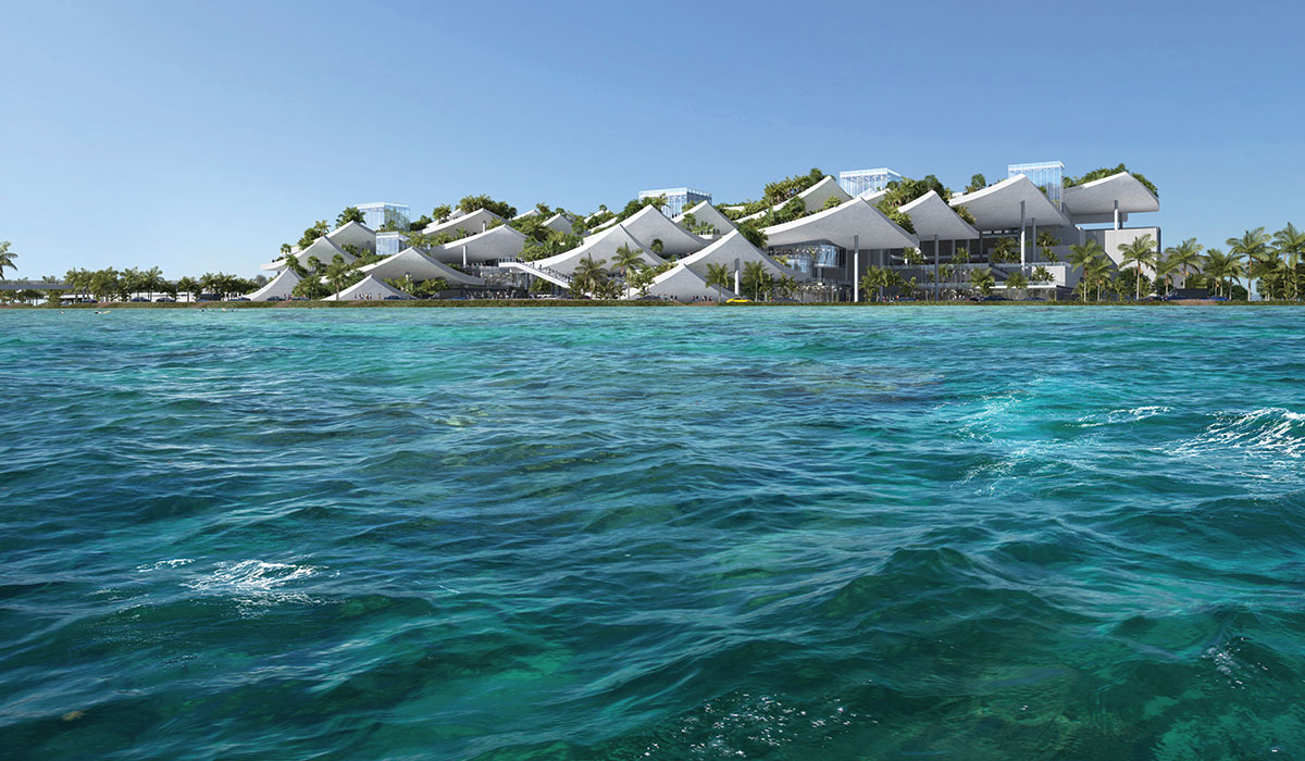 Deep Sea Museum and Sports Center Deep Sea Museum and Sports Center in Sanya Yazhou Bay Science and Technology City, China