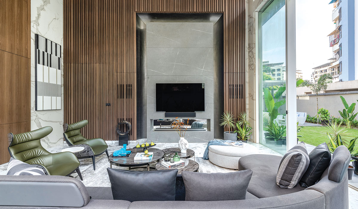 Designed by 4th Dimension The Earthy Escape apartment