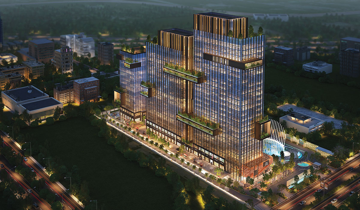 Situated amidst Noida’s burgeoning IT corridor