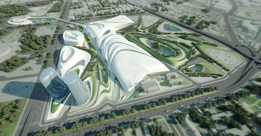 Architect Zaha Hadid