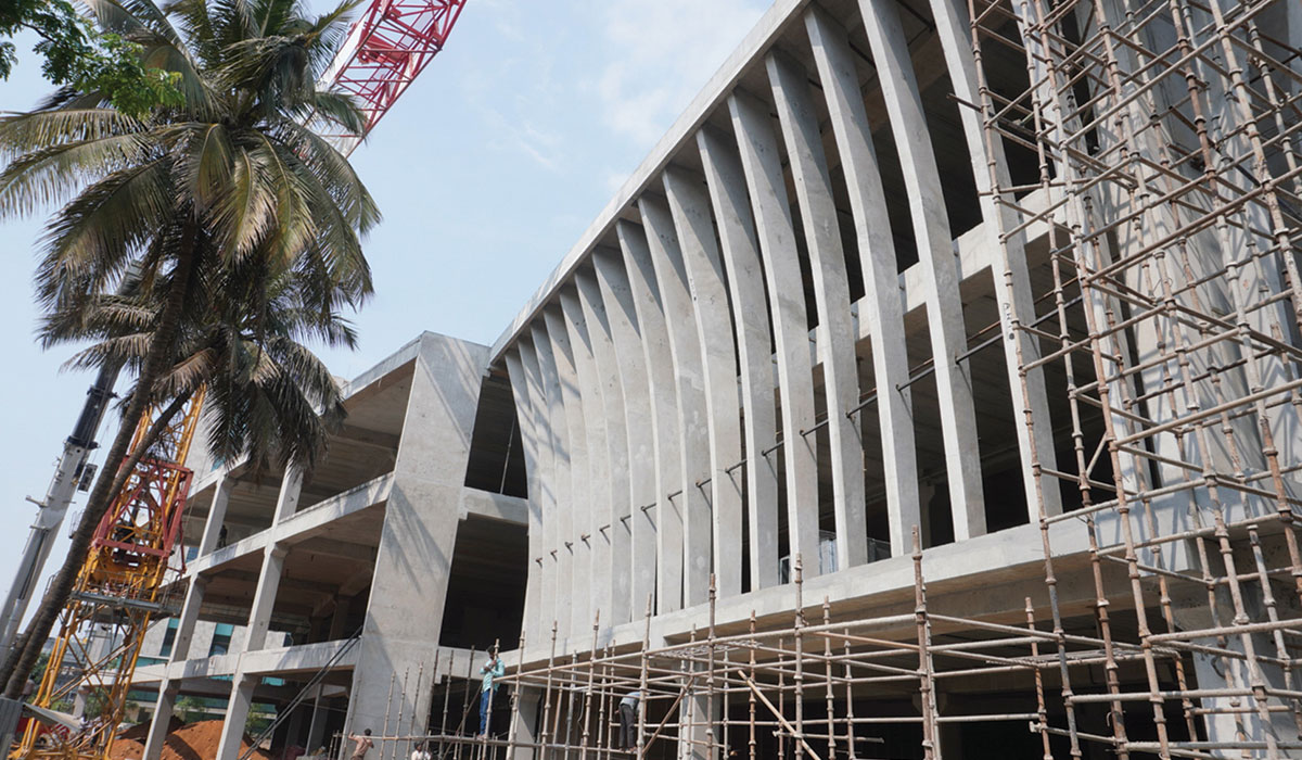 YV Architects designs an Automobile Showroom of KHT Motor