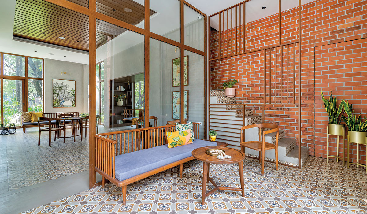 The clubhouse, designed by The Arch Studio