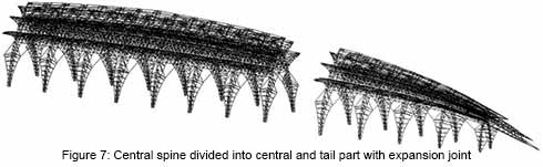 Central Spine With Expansion Joint