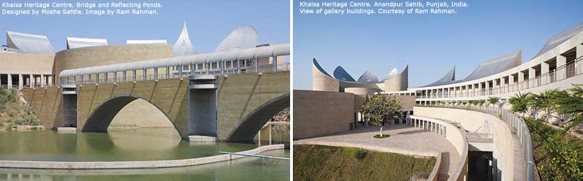 Khalsa Heritage Centre Bridge and Reflecting Ponds