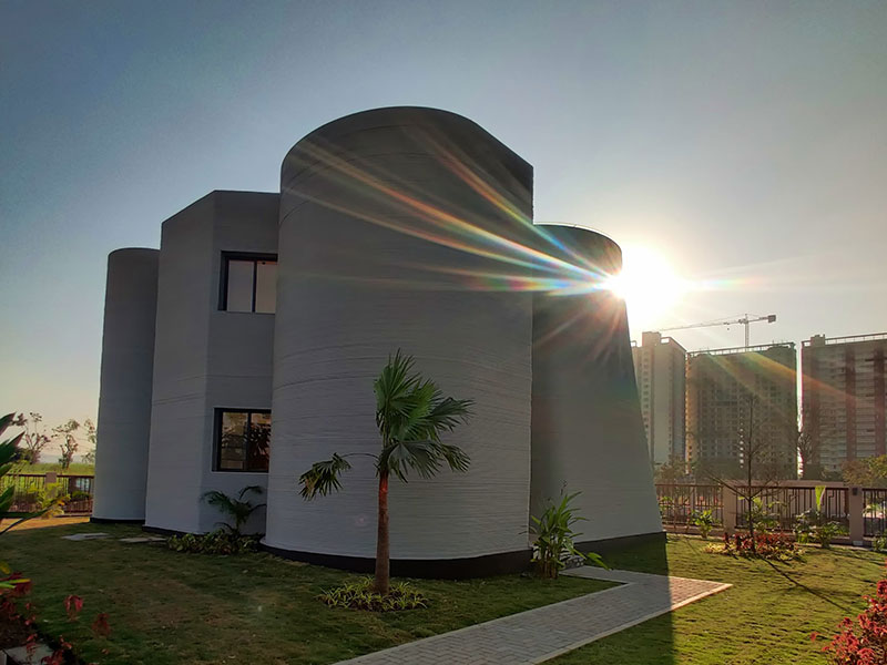 3D-Printed G+1 Villa 3D-Printed G+1 Villa at Godrej Eden Estate, Pune