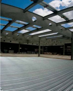 Composite steel floor deck
