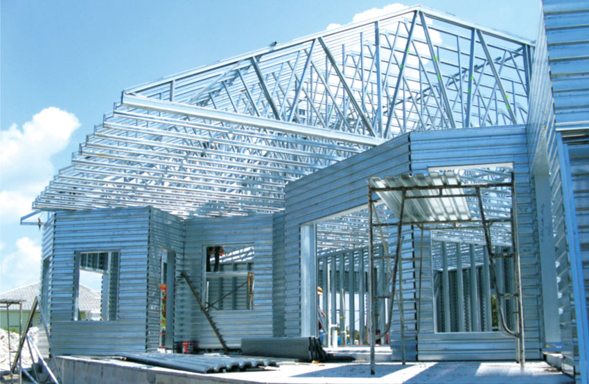 Steel Truss for Roofing Large Areas