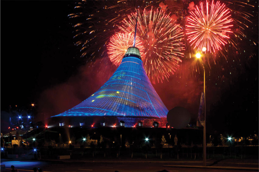 The World’s Tallest Tensile Structure