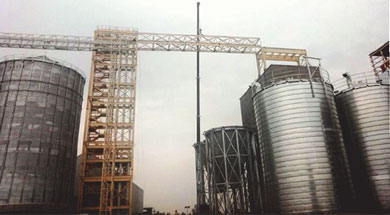 Complex and Multi-Level Steel Structure for Process Industries by Interarch