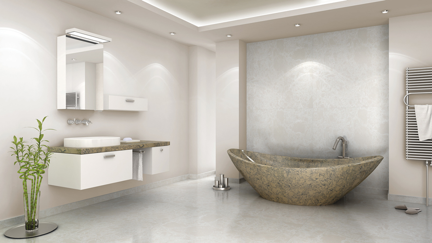 Kalingastone Grigio Billiame bath tub