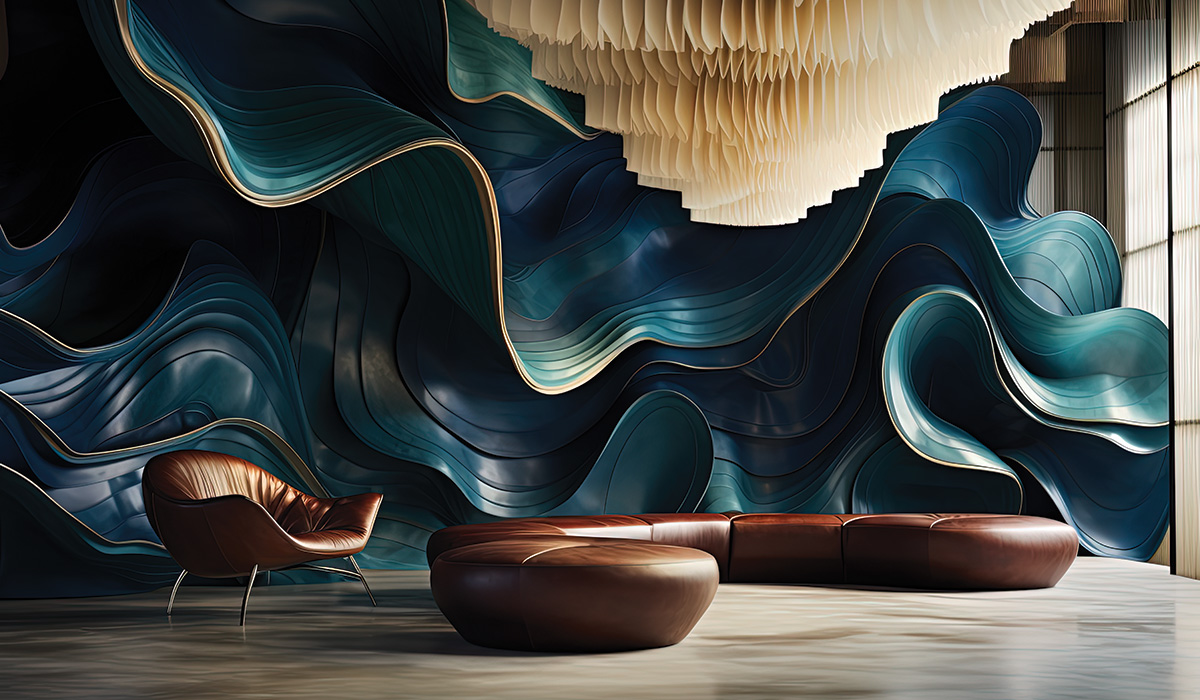 In the realm of contemporary architecture and digital art