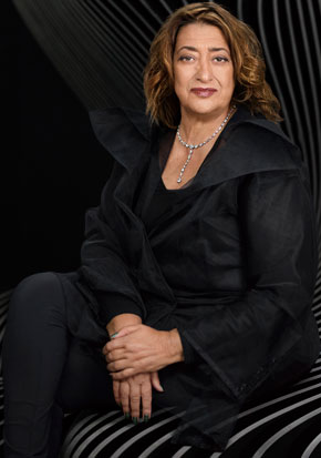 Architect Zaha Hadid