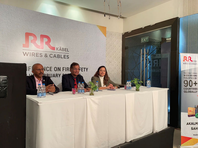 RR Kabel invites industry leaders to throw light on the importance of electrical fire safety and quality wires