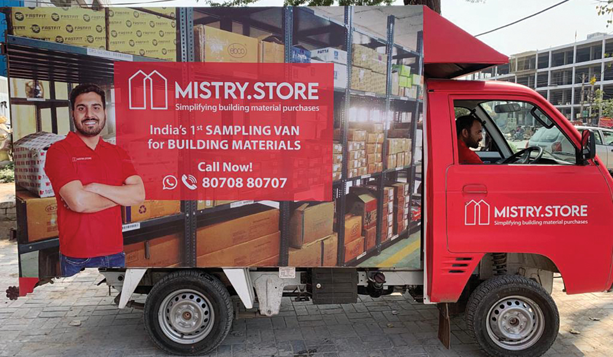 India’s first home building material platform Mistry.Store