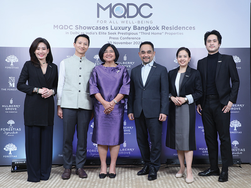 Thailand company MQDC Plans Luxury Housing Projects in India